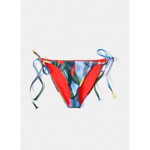 Mara Hoffman Lei Bikini Bottom in Rainbow Multi